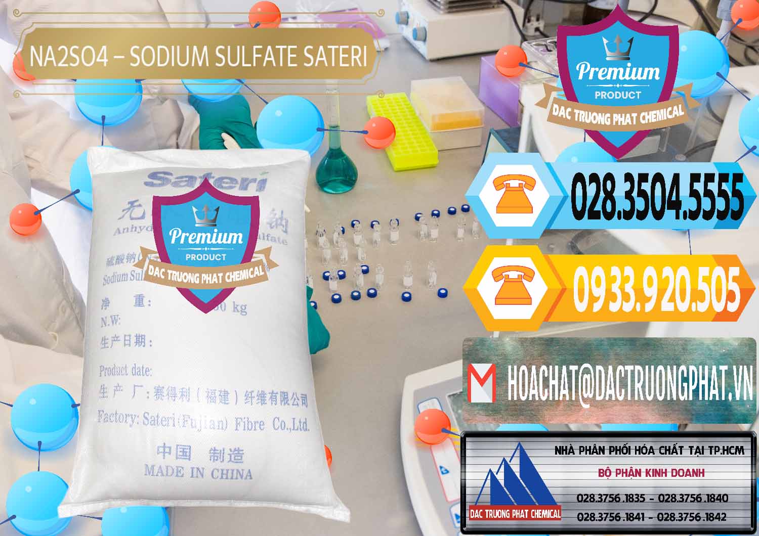 Công ty kinh doanh ( bán ) Sodium Sulphate - Muối Sunfat Na2SO4 Sateri Trung Quốc China - 0100 - Cty chuyên phân phối - cung ứng hóa chất tại TP.HCM - hoachattayrua.net