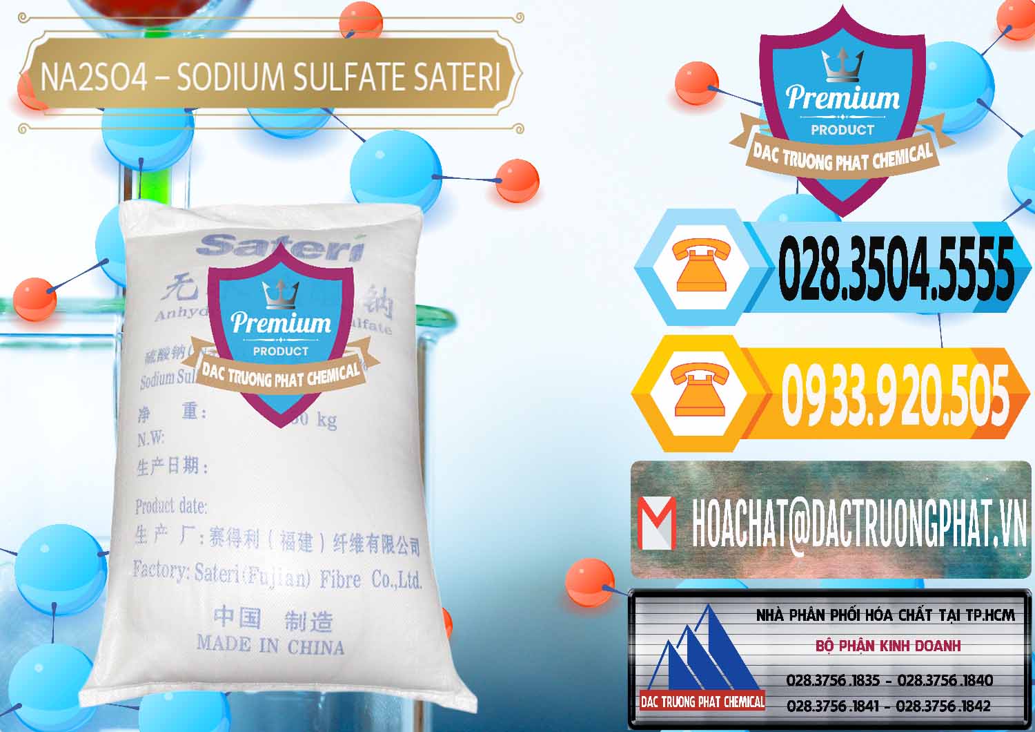 Bán và cung ứng Sodium Sulphate - Muối Sunfat Na2SO4 Sateri Trung Quốc China - 0100 - Nơi cung cấp ( phân phối ) hóa chất tại TP.HCM - hoachattayrua.net