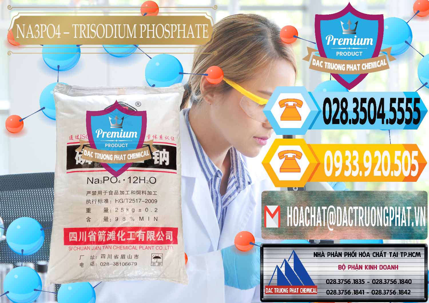 Nơi chuyên kinh doanh _ bán Na3PO4 – Trisodium Phosphate Trung Quốc China JT - 0102 - Nơi cung cấp & bán hóa chất tại TP.HCM - hoachattayrua.net