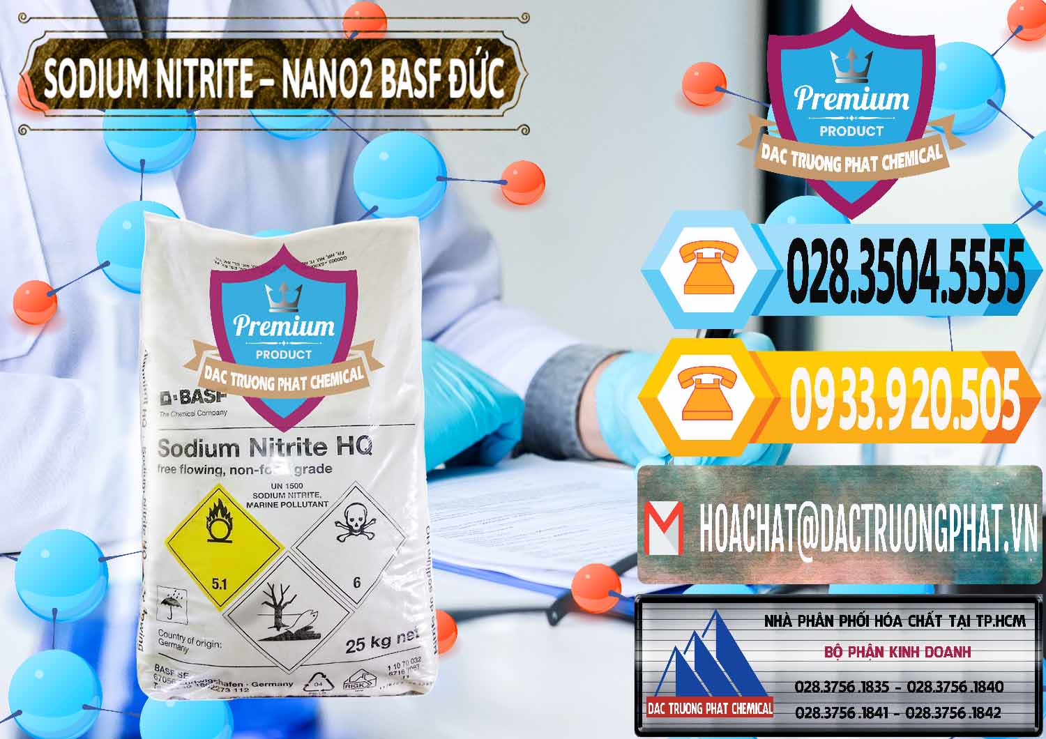 Công ty chuyên kinh doanh - bán Sodium Nitrite - NANO2 Đức BASF Germany - 0148 - Nơi chuyên cung cấp & nhập khẩu hóa chất tại TP.HCM - hoachattayrua.net