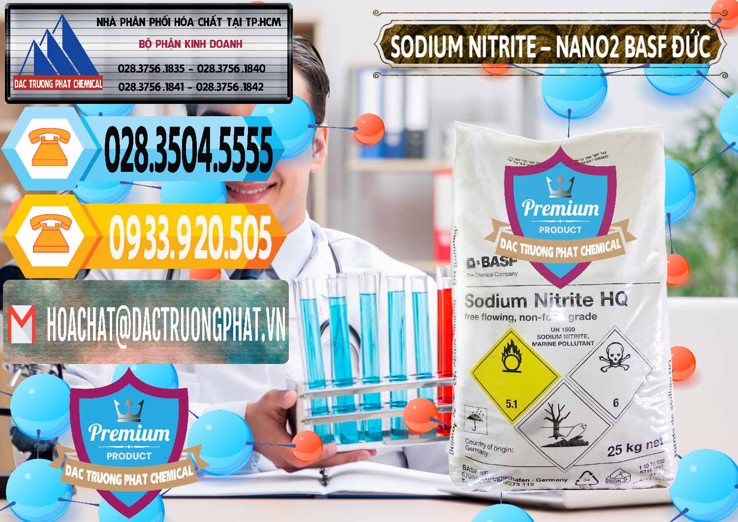 Chuyên kinh doanh - bán Sodium Nitrite - NANO2 Đức BASF Germany - 0148 - Chuyên cung ứng _ phân phối hóa chất tại TP.HCM - hoachattayrua.net