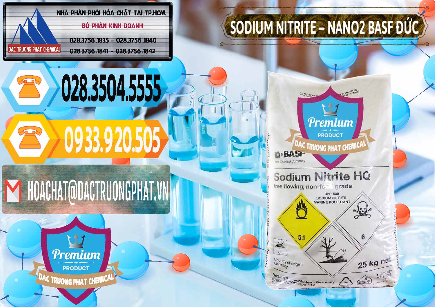 Chuyên bán _ cung ứng Sodium Nitrite - NANO2 Đức BASF Germany - 0148 - Nơi bán và cung cấp hóa chất tại TP.HCM - hoachattayrua.net