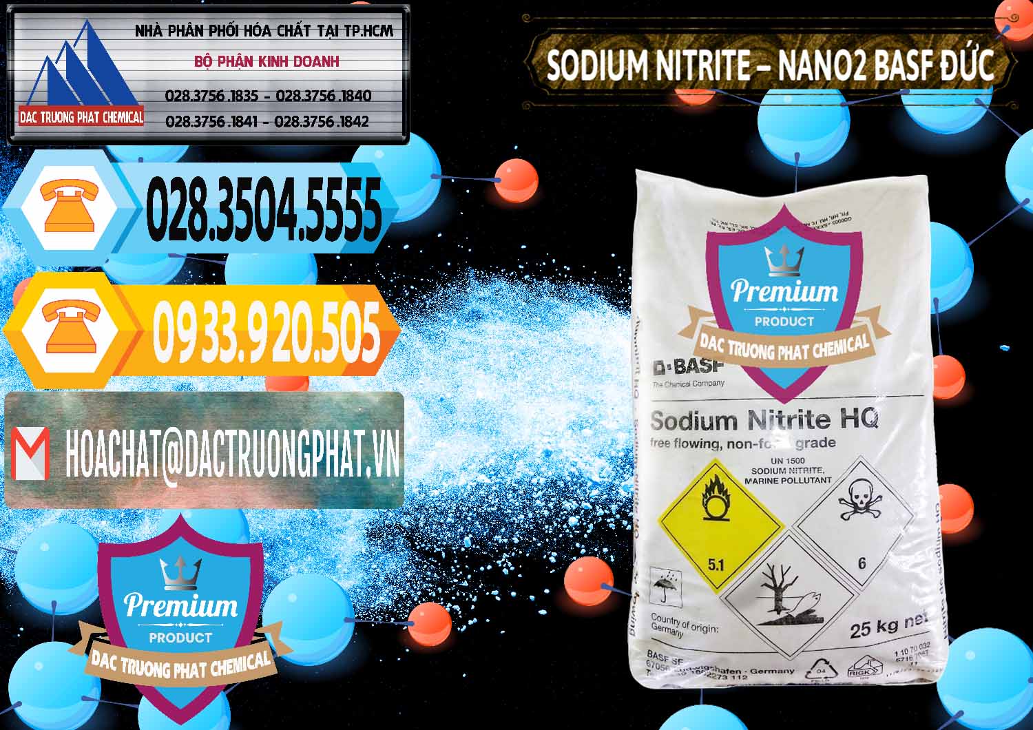 Đơn vị chuyên cung cấp _ bán Sodium Nitrite - NANO2 Đức BASF Germany - 0148 - Nhà cung cấp ( phân phối ) hóa chất tại TP.HCM - hoachattayrua.net