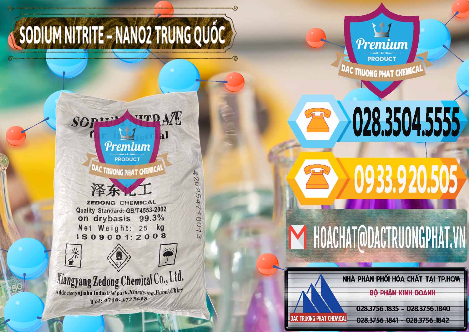 Nơi bán và phân phối Sodium Nitrite - NANO2 Zedong Trung Quốc China - 0149 - Nơi phân phối _ bán hóa chất tại TP.HCM - hoachattayrua.net