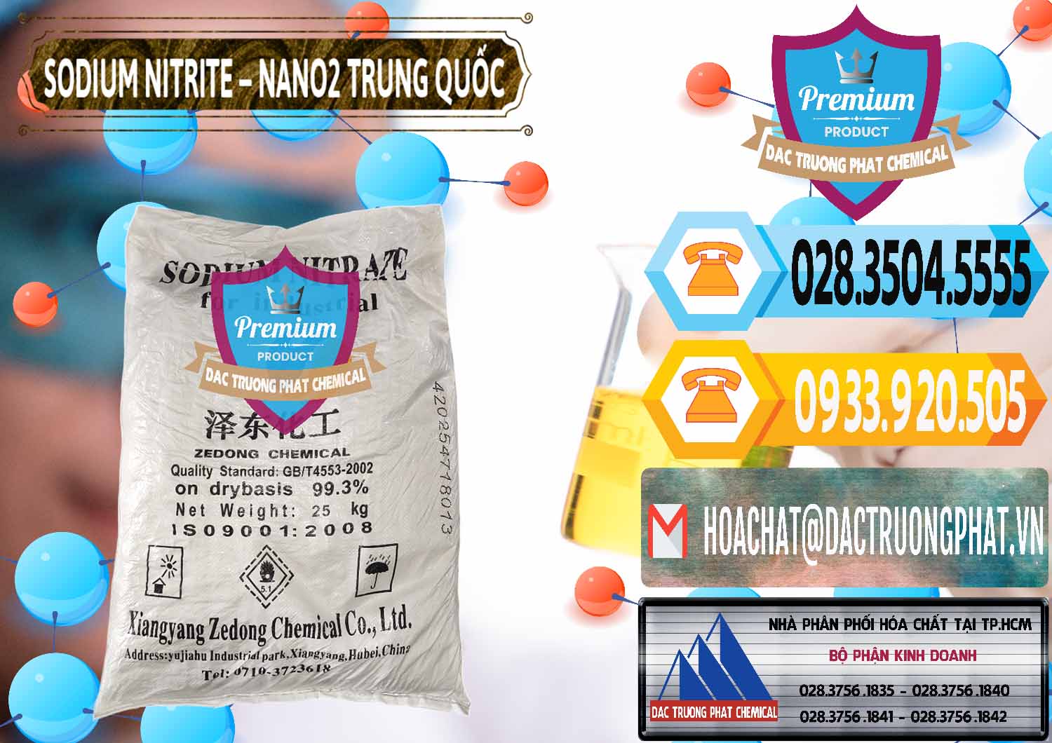 Công ty nhập khẩu - bán Sodium Nitrite - NANO2 Zedong Trung Quốc China - 0149 - Công ty chuyên kinh doanh _ cung cấp hóa chất tại TP.HCM - hoachattayrua.net