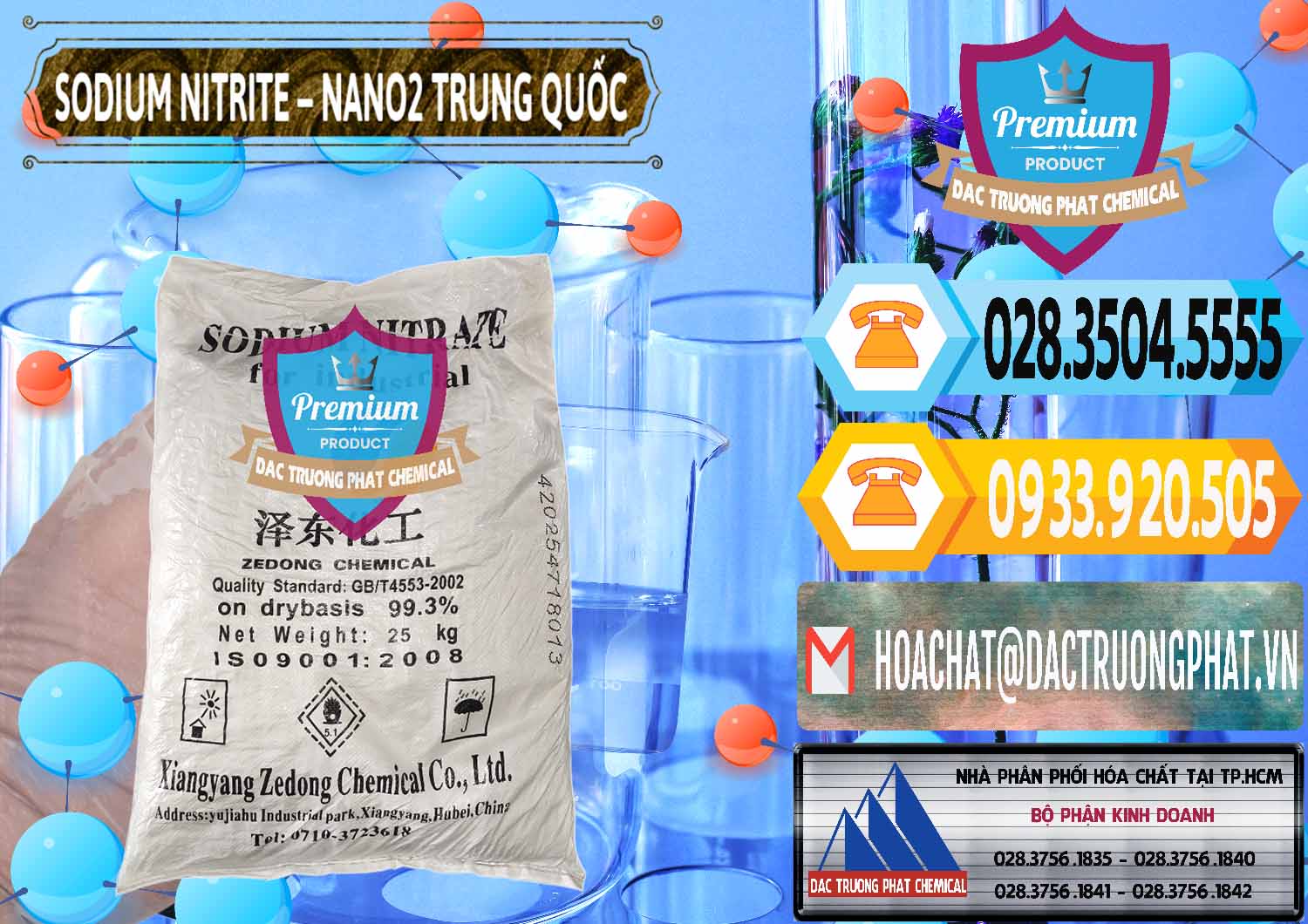 Nơi bán - cung ứng Sodium Nitrite - NANO2 Zedong Trung Quốc China - 0149 - Nhà cung cấp & phân phối hóa chất tại TP.HCM - hoachattayrua.net