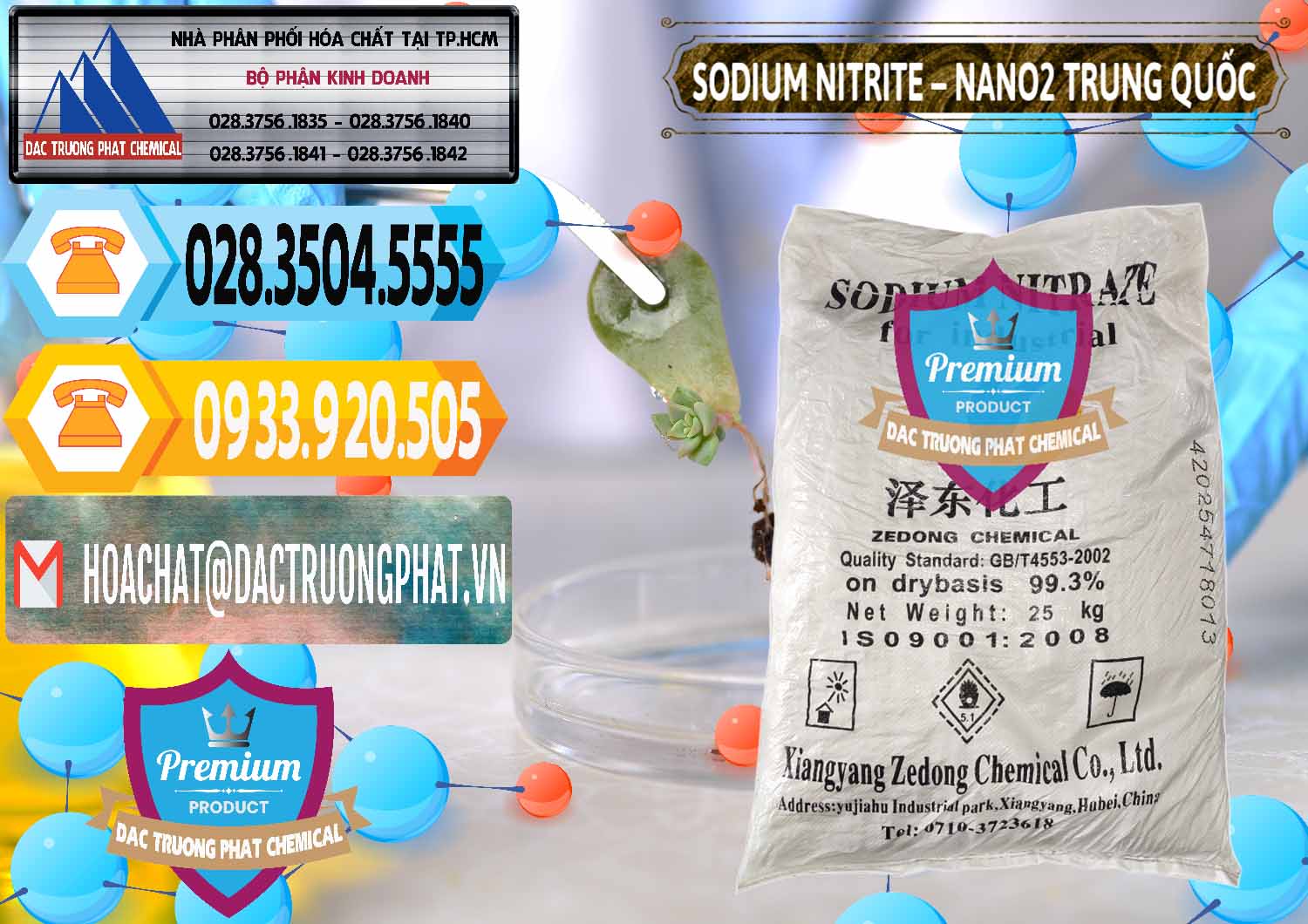 Nơi chuyên bán - cung cấp Sodium Nitrite - NANO2 Zedong Trung Quốc China - 0149 - Đơn vị cung cấp _ nhập khẩu hóa chất tại TP.HCM - hoachattayrua.net