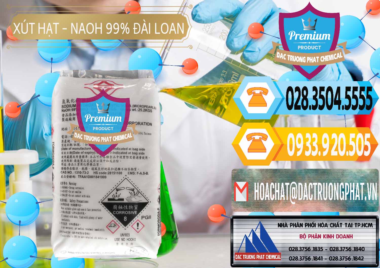 Nơi cung cấp và bán Xút Hạt - NaOH Bột 99% Đài Loan Taiwan Formosa - 0167 - Cty cung cấp _ bán hóa chất tại TP.HCM - hoachattayrua.net