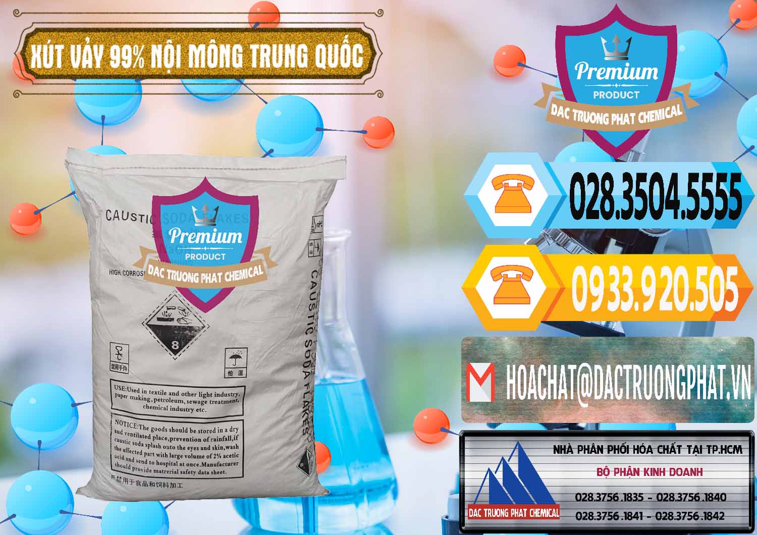 Công ty bán _ cung ứng Xút Vảy - NaOH Vảy 99% Nội Mông Trung Quốc China - 0228 - Đơn vị chuyên kinh doanh và phân phối hóa chất tại TP.HCM - hoachattayrua.net