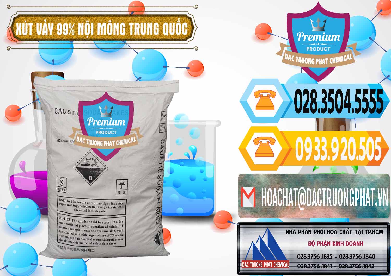 Nơi phân phối _ bán Xút Vảy - NaOH Vảy 99% Nội Mông Trung Quốc China - 0228 - Nơi chuyên cung ứng _ phân phối hóa chất tại TP.HCM - hoachattayrua.net