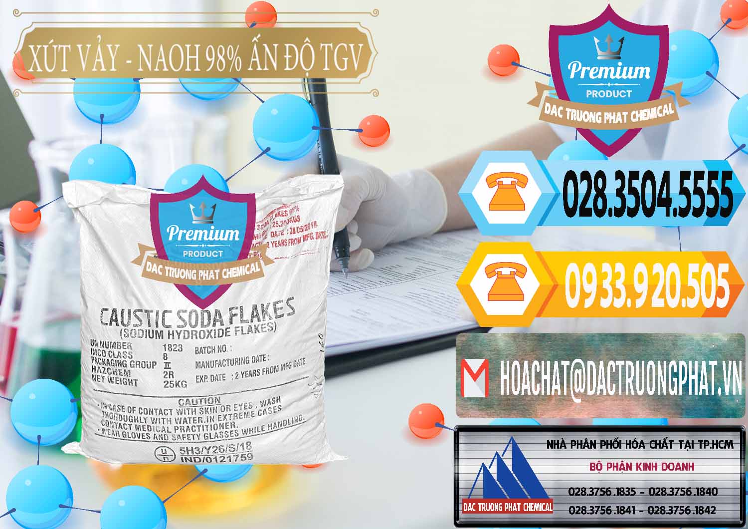 Nhà bán hàng Þ thương mại Hóa Chất Công Nghiệp Caustic Soda Vảy _ Flakes Hydroxide Sodium Công ty nhập khẩu & bán Xút Vảy - NaOH Vảy 98% TGV Ấn Độ India - 0169 - Chuyên cung cấp _ bán hóa chất tại TP.HCM - hoachattayrua.net