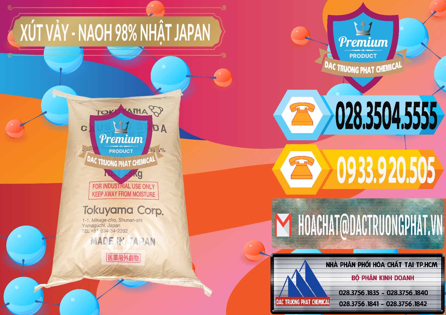 Đơn vị phân phối và bán Xút Vảy - NaOH Vảy 98% Tokuyama Nhật Bản Japan - 0173 - Chuyên kinh doanh và cung cấp hóa chất tại TP.HCM - hoachattayrua.net