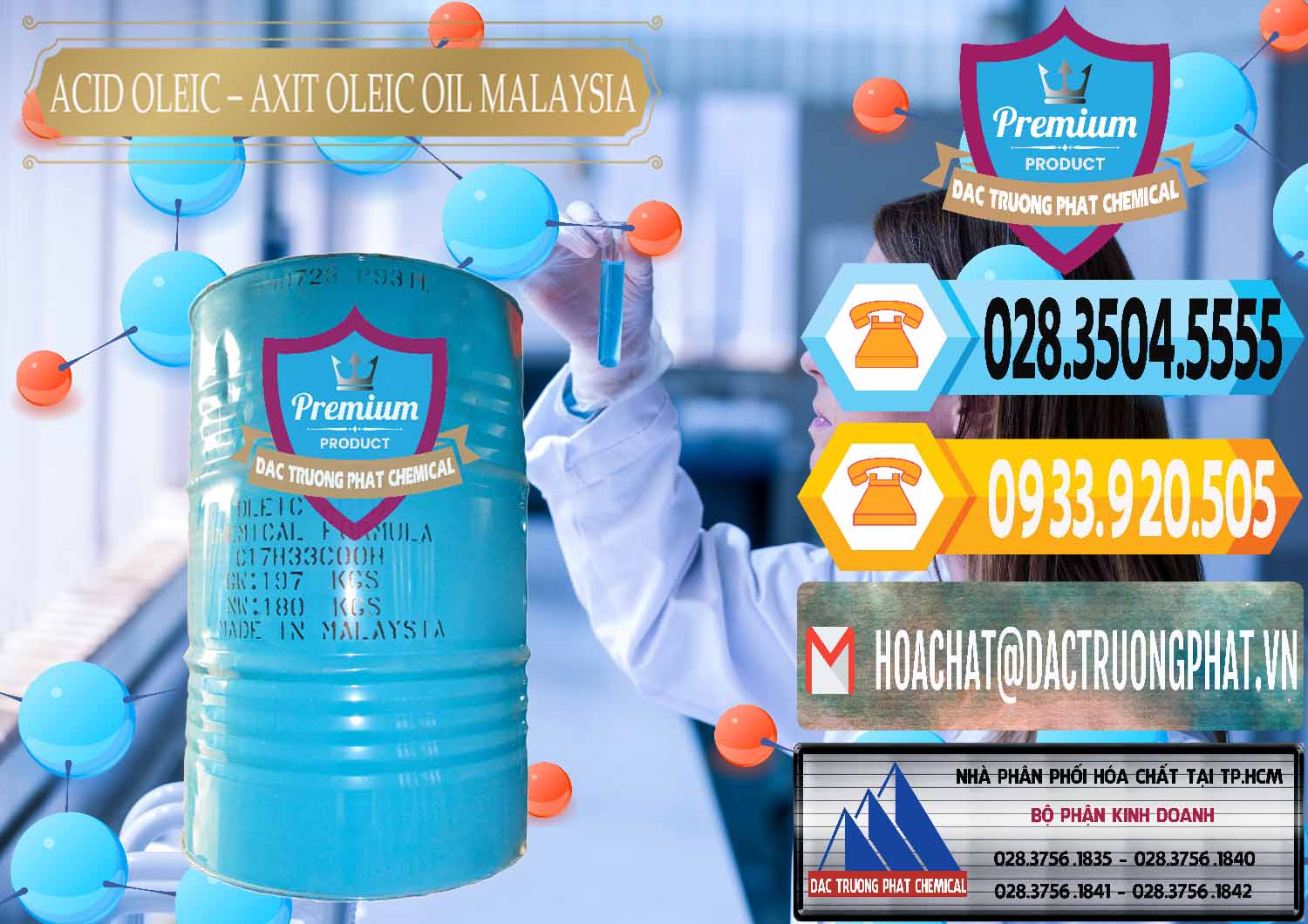 Chuyên kinh doanh ( bán ) Acid Oleic – Axit Oleic Oil Malaysia - 0013 - Nơi cung cấp ( bán ) hóa chất tại TP.HCM - hoachattayrua.net