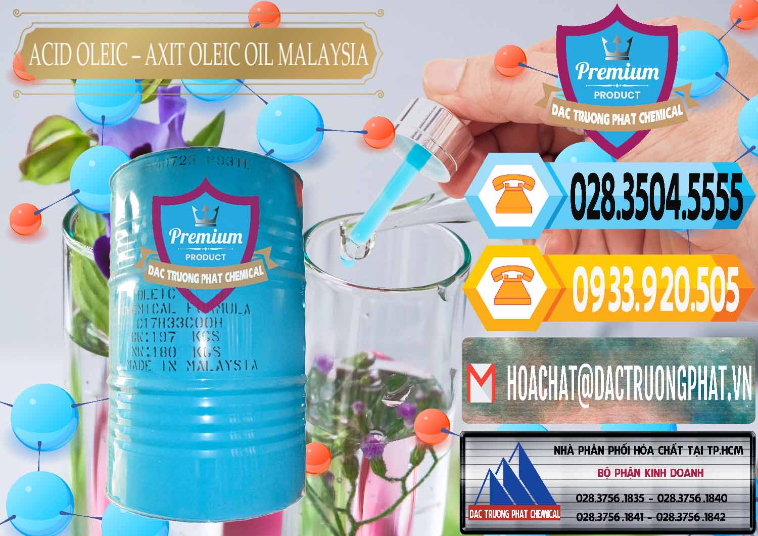 Công ty chuyên cung cấp ( bán ) Acid Oleic – Axit Oleic Oil Malaysia - 0013 - Nhà phân phối - nhập khẩu hóa chất tại TP.HCM - hoachattayrua.net