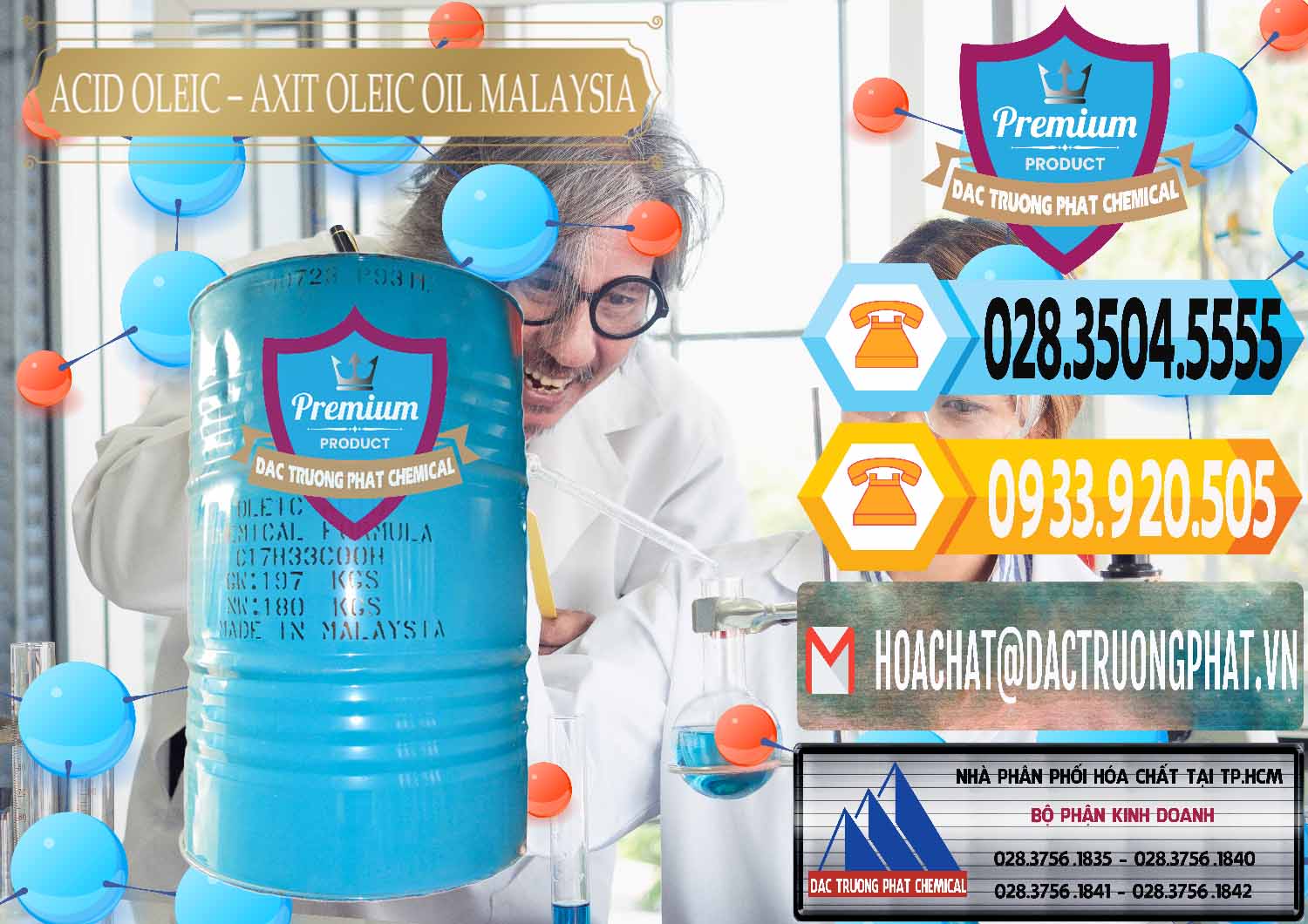 Công ty chuyên kinh doanh và bán Acid Oleic – Axit Oleic Oil Malaysia - 0013 - Chuyên phân phối - cung cấp hóa chất tại TP.HCM - hoachattayrua.net