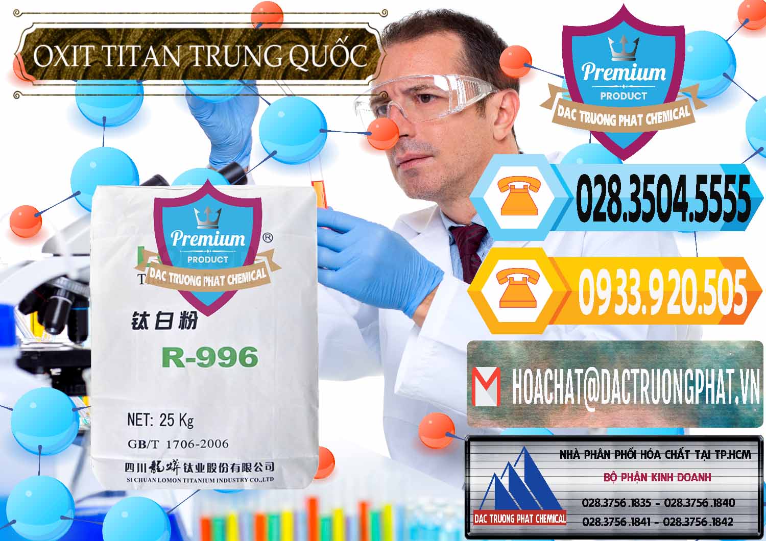 Đơn vị nhập khẩu ( bán ) Oxit Titan KA100 – Tio2 Trung Quốc China - 0398 - Kinh doanh - phân phối hóa chất tại TP.HCM - hoachattayrua.net
