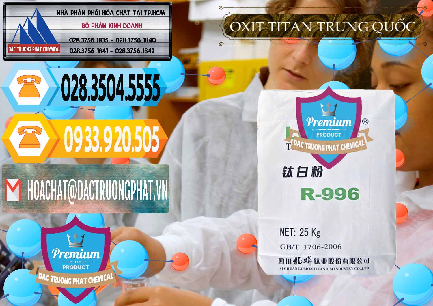 Công ty chuyên bán & cung cấp Oxit Titan KA100 – Tio2 Trung Quốc China - 0398 - Cty phân phối ( cung cấp ) hóa chất tại TP.HCM - hoachattayrua.net