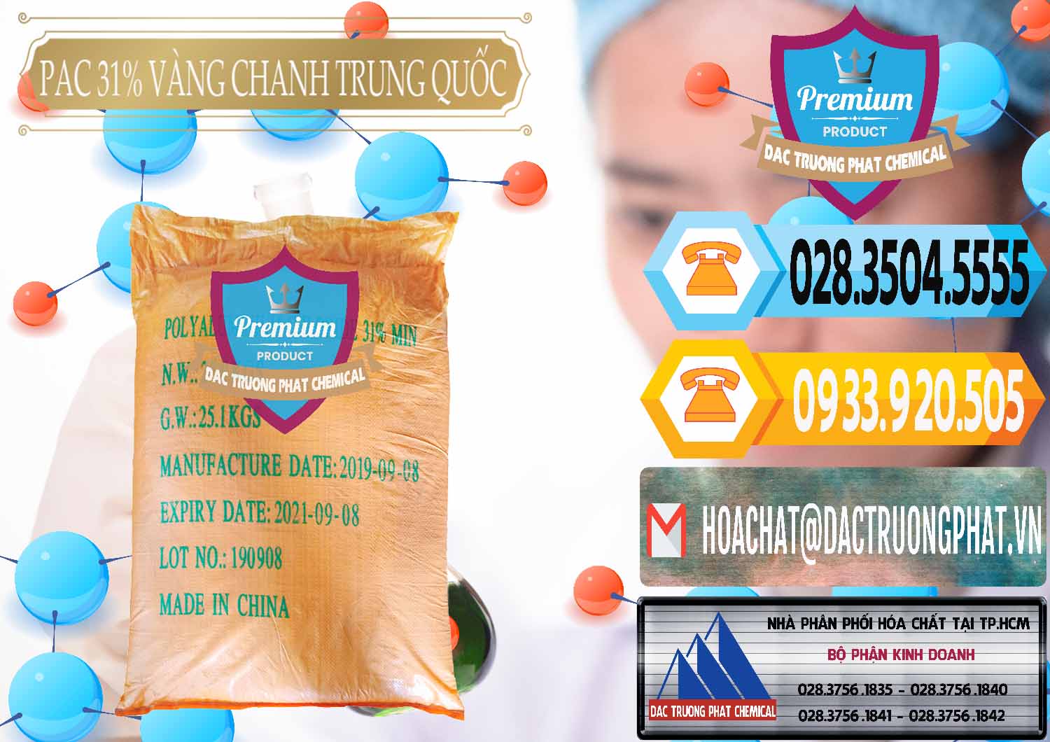 Nơi chuyên phân phối và bán PAC - Polyaluminium Chloride 28-31% Vàng Chanh Trung Quốc China - 0109 - Cty chuyên cung cấp _ kinh doanh hóa chất tại TP.HCM - hoachattayrua.net