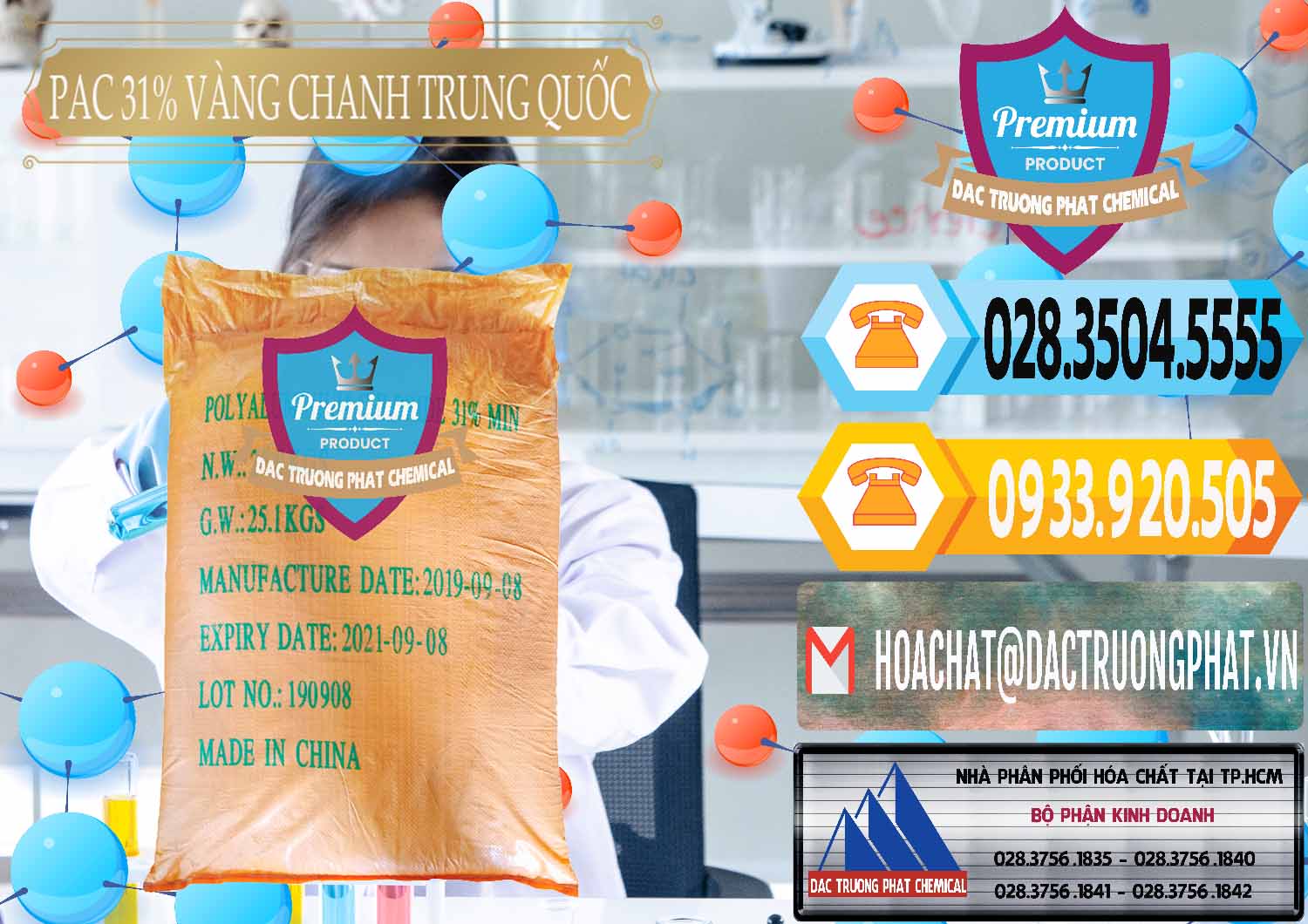 Nơi chuyên bán _ phân phối PAC - Polyaluminium Chloride 28-31% Vàng Chanh Trung Quốc China - 0109 - Nhà cung cấp - bán hóa chất tại TP.HCM - hoachattayrua.net