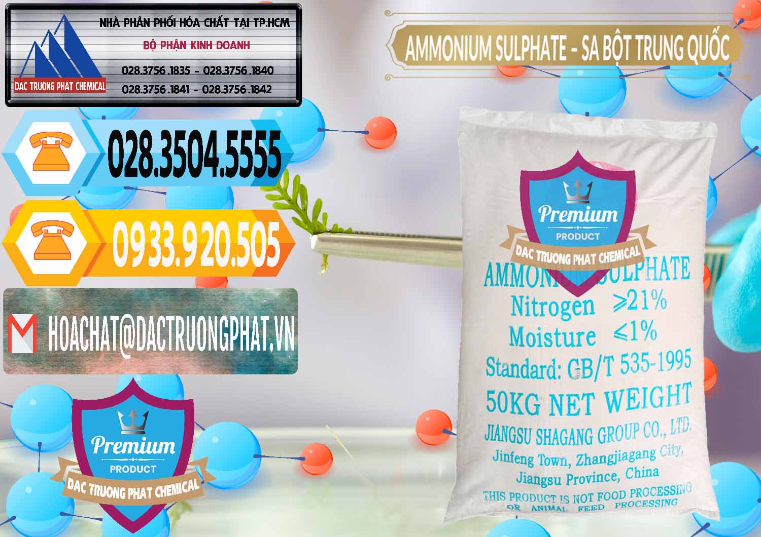 Nơi kinh doanh _ bán Ammonium Sulphate – Phân Sa Trung Quốc China - 0024 - Cty chuyên nhập khẩu & cung cấp hóa chất tại TP.HCM - hoachattayrua.net