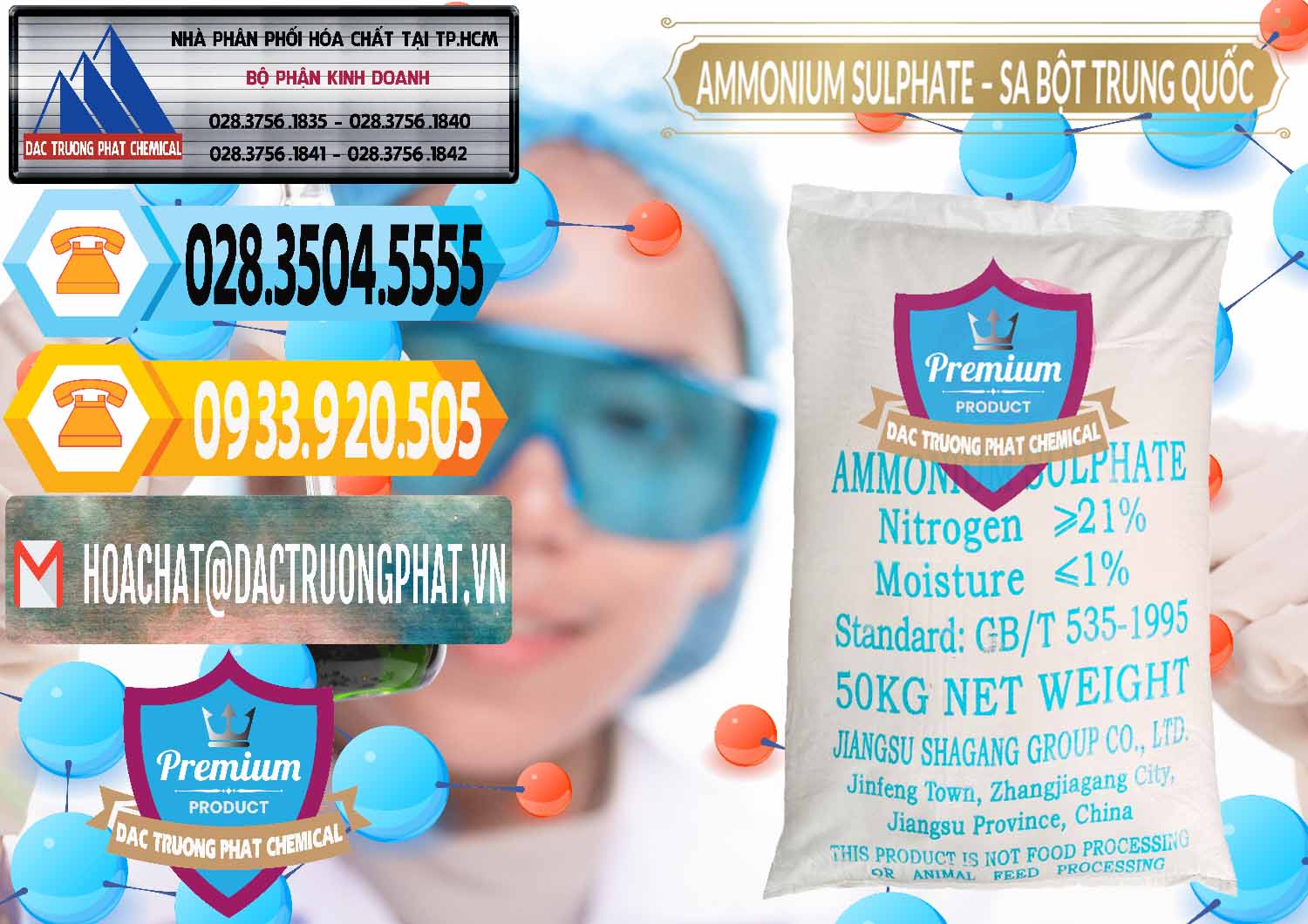 Công ty bán & phân phối Ammonium Sulphate – Phân Sa Trung Quốc China - 0024 - Nơi nhập khẩu - phân phối hóa chất tại TP.HCM - hoachattayrua.net