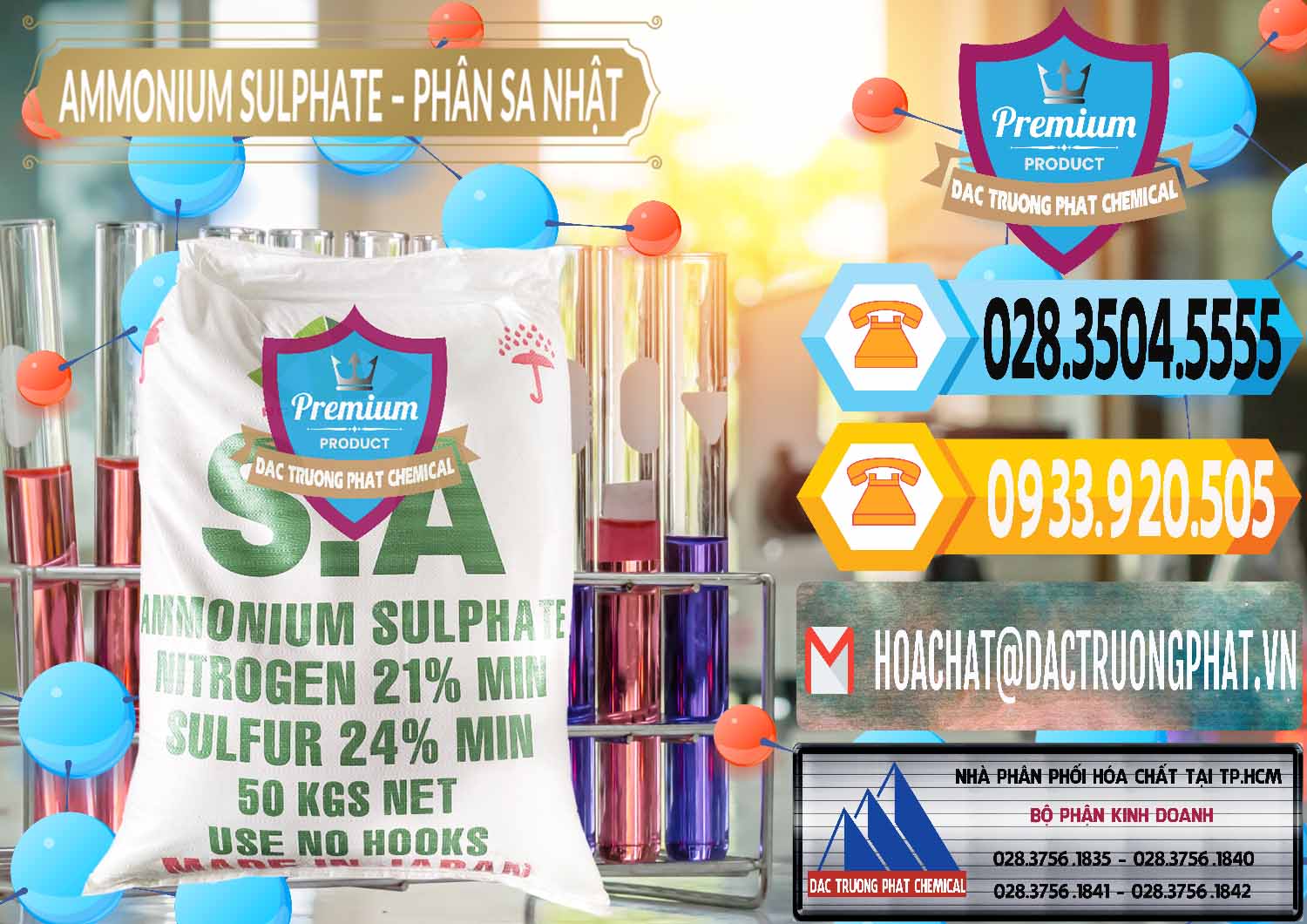 Công ty chuyên kinh doanh & bán Ammonium Sulphate – Phân Sa Nhật Japan - 0023 - Nơi phân phối ( kinh doanh ) hóa chất tại TP.HCM - hoachattayrua.net