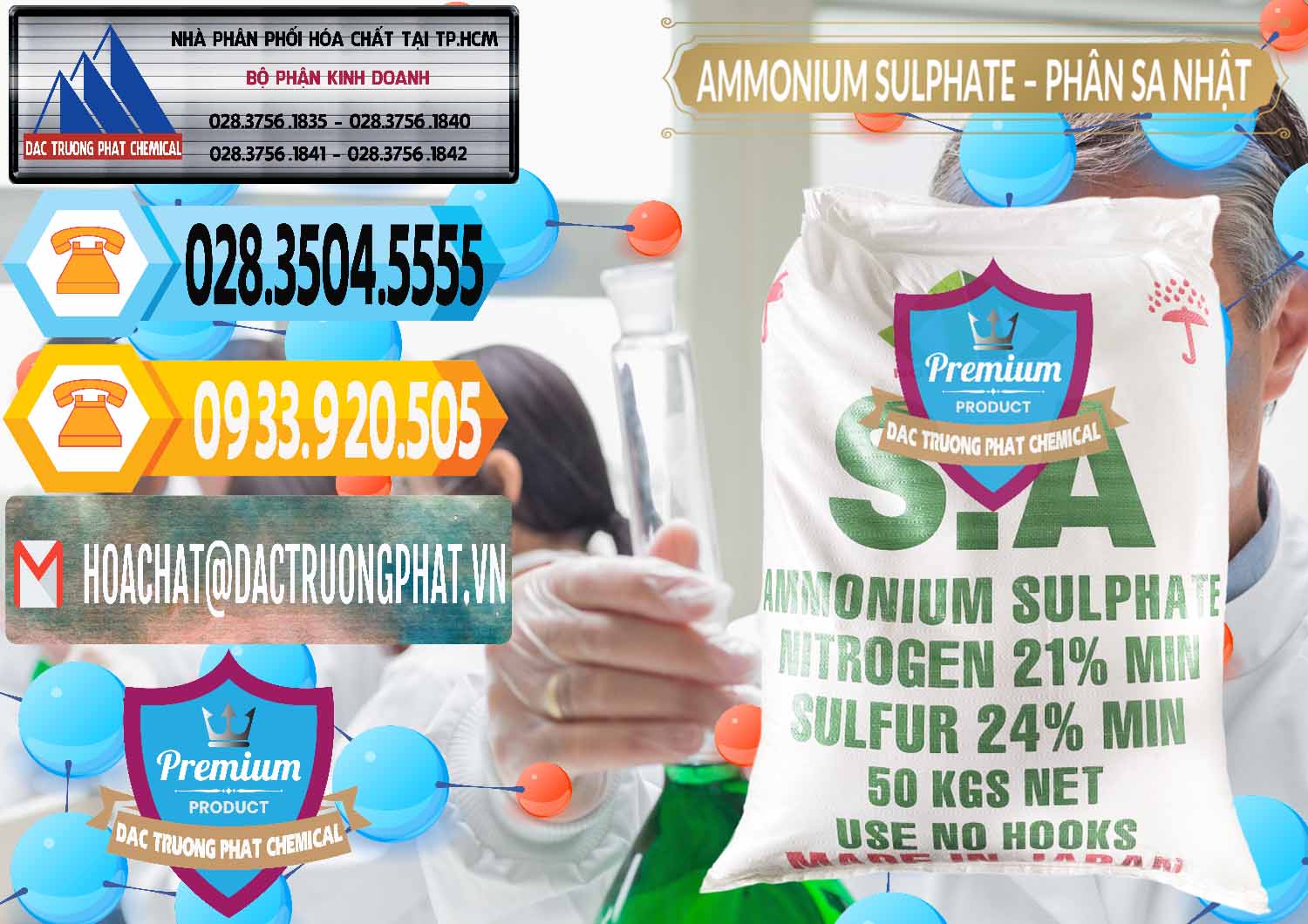 Nơi bán và cung ứng Ammonium Sulphate – Phân Sa Nhật Japan - 0023 - Đơn vị phân phối _ cung cấp hóa chất tại TP.HCM - hoachattayrua.net