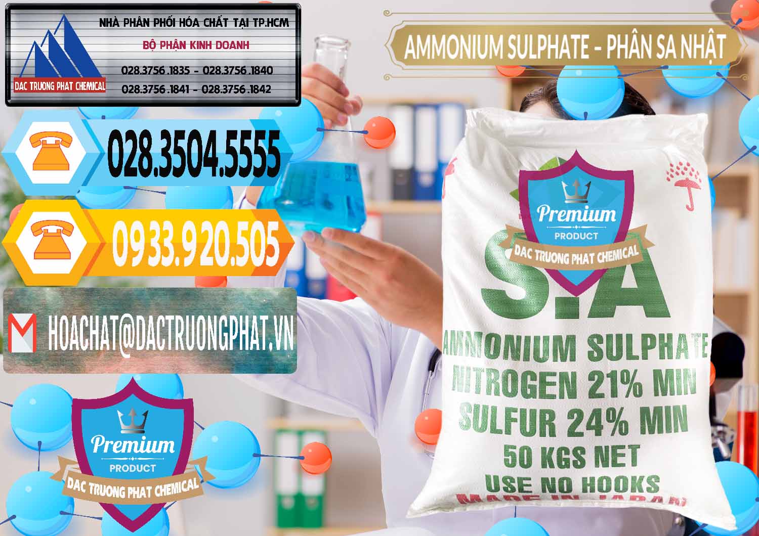 Nhà cung cấp & bán Ammonium Sulphate – Phân Sa Nhật Japan - 0023 - Nhà cung cấp và phân phối hóa chất tại TP.HCM - hoachattayrua.net