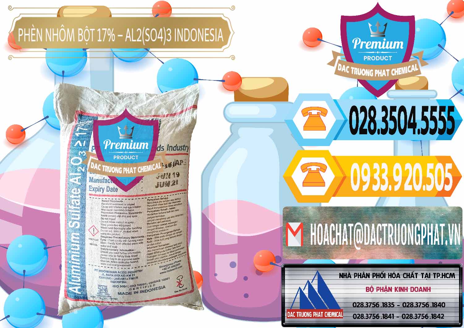 Đơn vị chuyên bán ( phân phối ) Phèn Nhôm Bột - Al2(SO4)3 17% bao 25kg Indonesia - 0114 - Đơn vị bán & phân phối hóa chất tại TP.HCM - hoachattayrua.net