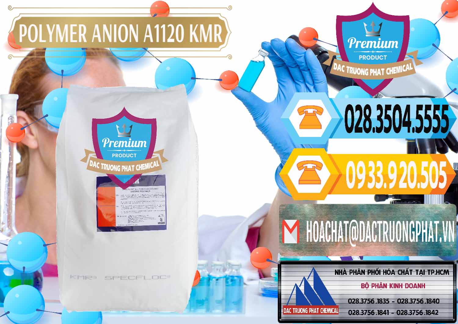 Nơi chuyên phân phối _ bán Polymer Anion A1120 - KMR Anh Quốc England - 0119 - Công ty chuyên cung ứng & phân phối hóa chất tại TP.HCM - hoachattayrua.net