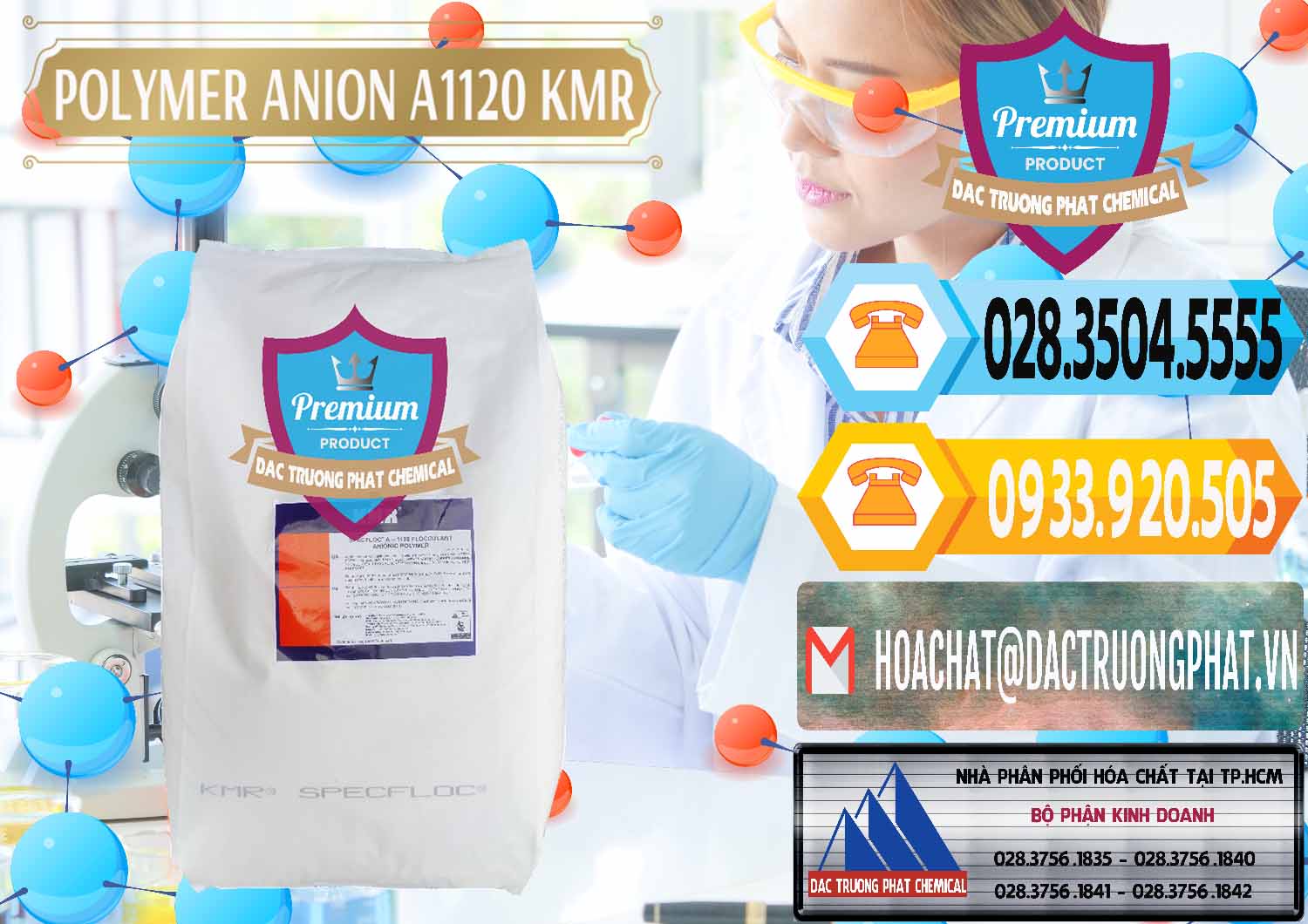 Nơi cung cấp & bán Polymer Anion A1120 - KMR Anh Quốc England - 0119 - Nơi cung ứng & phân phối hóa chất tại TP.HCM - hoachattayrua.net
