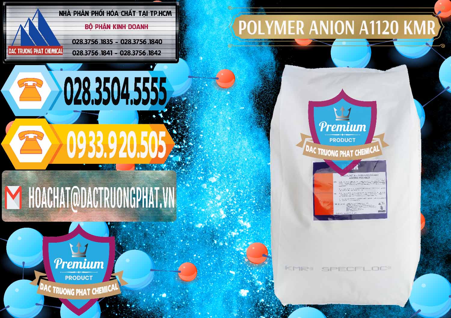 Công ty phân phối - bán Polymer Anion A1120 - KMR Anh Quốc England - 0119 - Công ty chuyên nhập khẩu _ cung cấp hóa chất tại TP.HCM - hoachattayrua.net