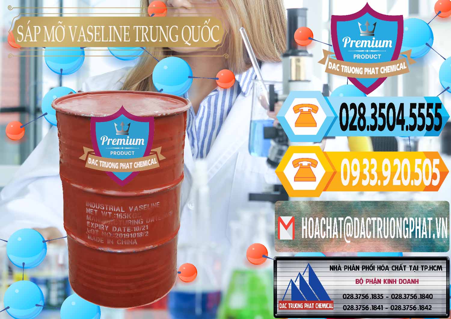 Công ty bán & cung ứng Sáp Mỡ Vaseline Trung Quốc China - 0122 - Cty phân phối và cung cấp hóa chất tại TP.HCM - hoachattayrua.net
