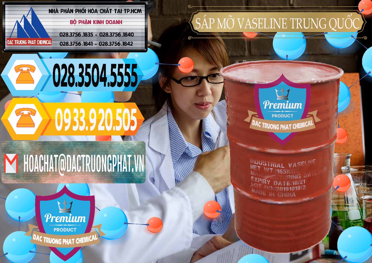 Công ty chuyên bán ( phân phối ) Sáp Mỡ Vaseline Trung Quốc China - 0122 - Chuyên phân phối _ cung cấp hóa chất tại TP.HCM - hoachattayrua.net