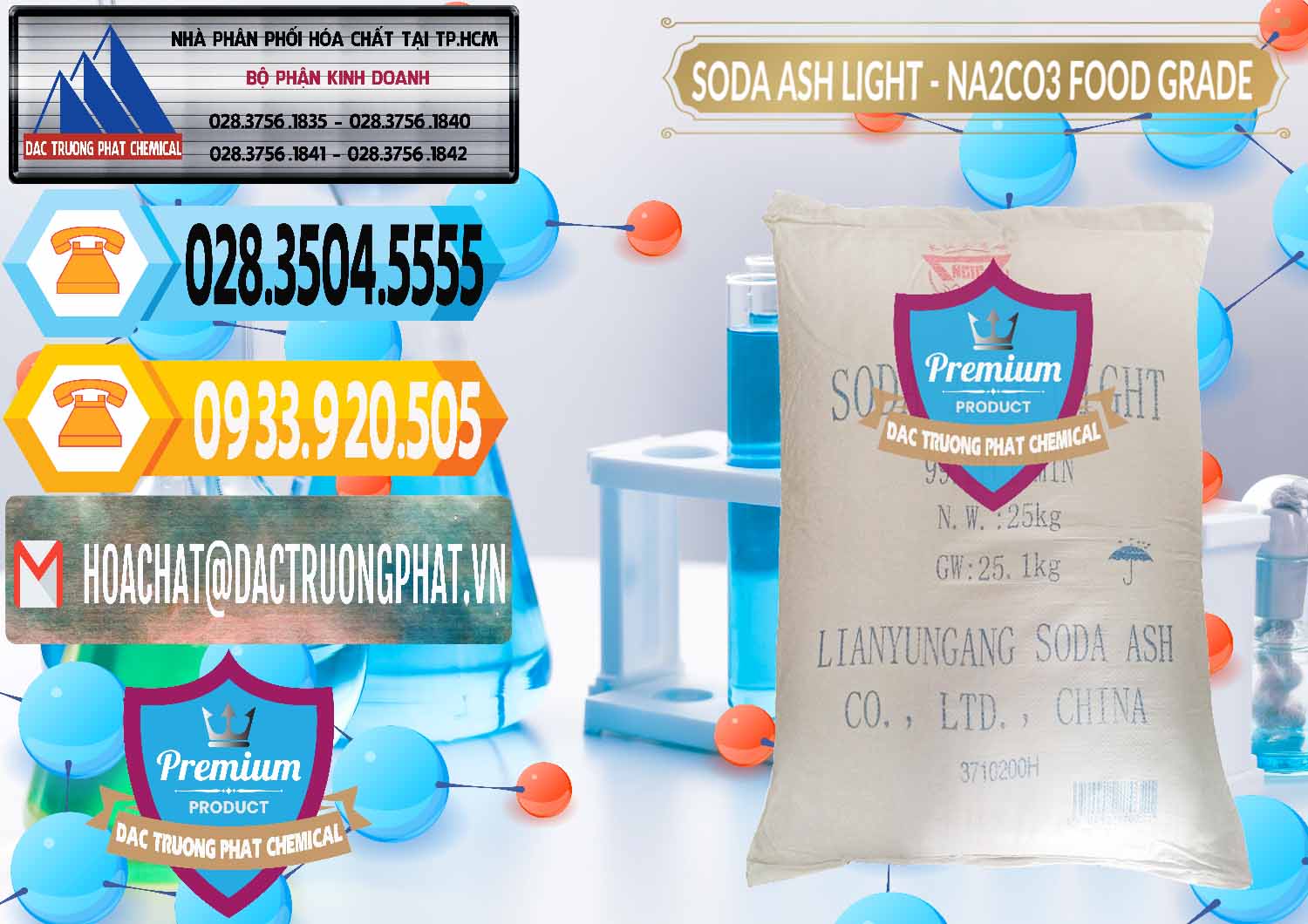 Nơi cung ứng & bán Soda Ash Light – NA2CO3 Food Grade Trung Quốc China - 0127 - Kinh doanh _ phân phối hóa chất tại TP.HCM - hoachattayrua.net