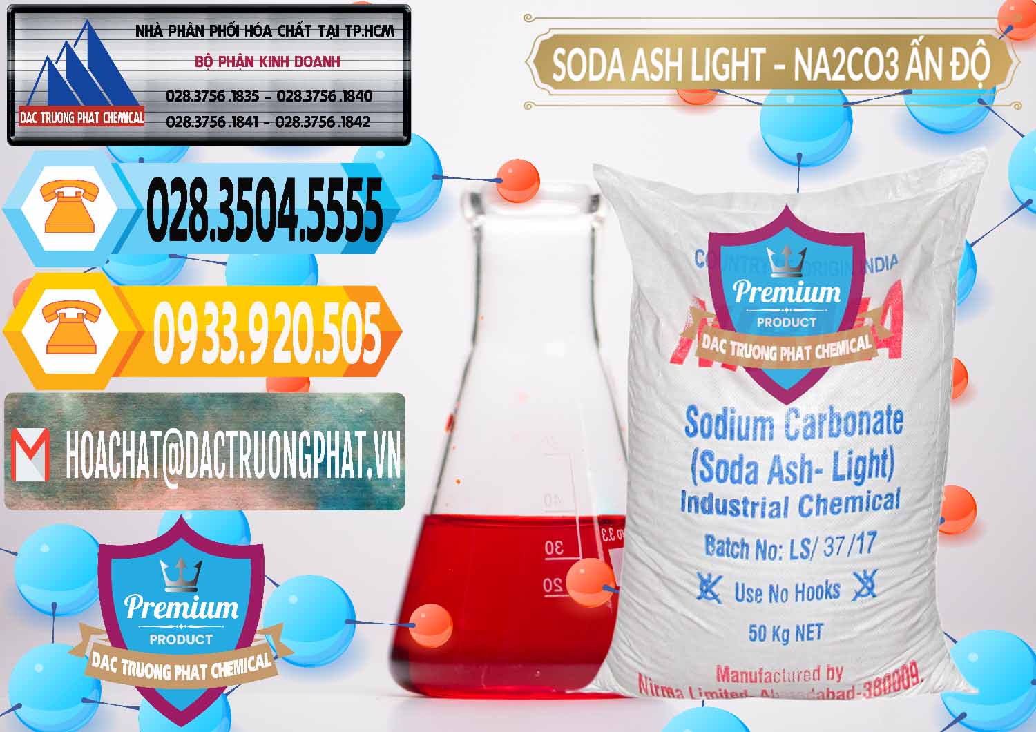 Bán ( cung ứng ) Soda Ash Light - NA2CO3 Nirma Ấn Độ India - 0125 - Cty chuyên phân phối - cung ứng hóa chất tại TP.HCM - hoachattayrua.net
