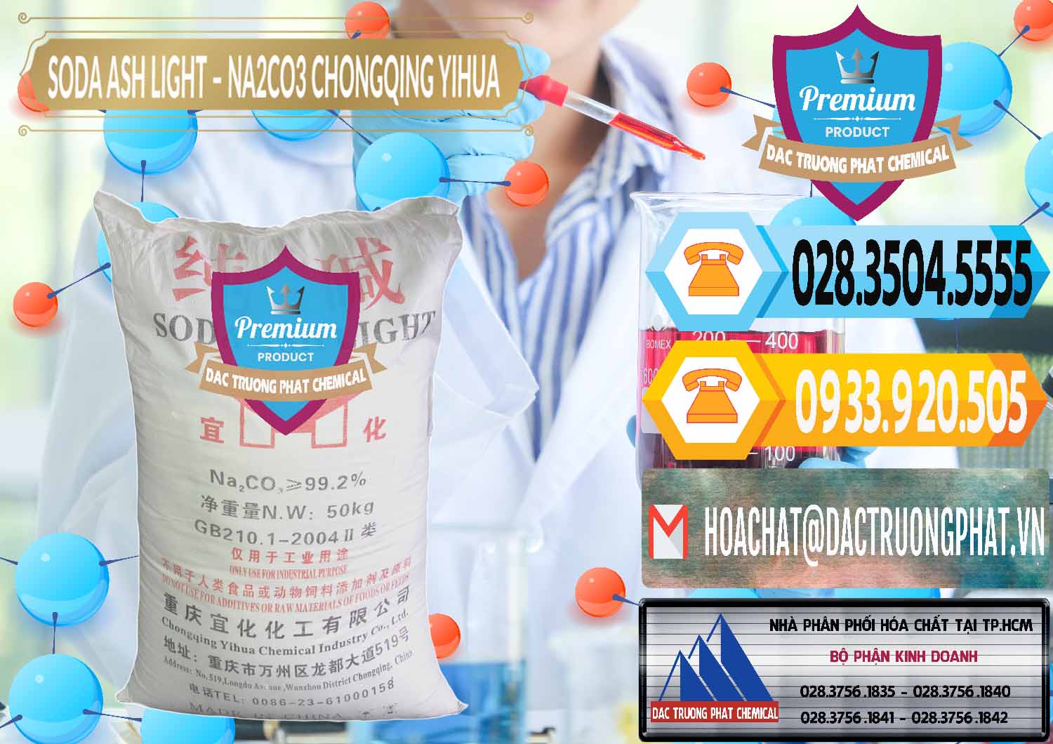 Công ty chuyên cung ứng & bán Soda Ash Light - NA2CO3 Chongqing Yihua Trung Quốc China - 0129 - Cty chuyên cung ứng và phân phối hóa chất tại TP.HCM - hoachattayrua.net
