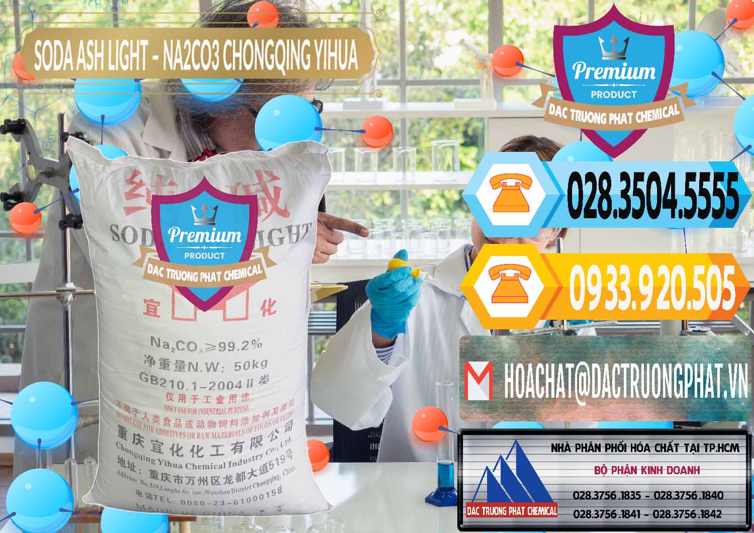 Công ty nhập khẩu - bán Soda Ash Light - NA2CO3 Chongqing Yihua Trung Quốc China - 0129 - Nơi chuyên cung ứng _ phân phối hóa chất tại TP.HCM - hoachattayrua.net