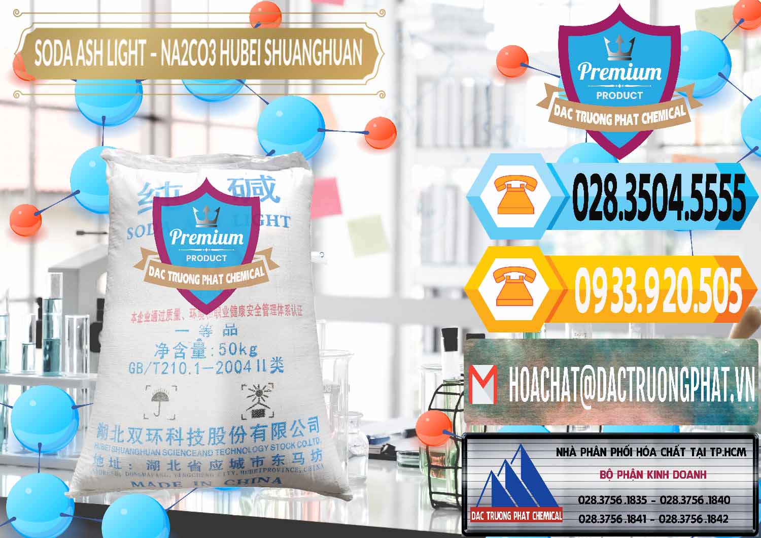 Cty bán - phân phối Soda Ash Light - NA2CO3 2 Vòng Tròn Hubei Shuanghuan Trung Quốc China - 0130 - Nơi chuyên bán _ cung cấp hóa chất tại TP.HCM - hoachattayrua.net