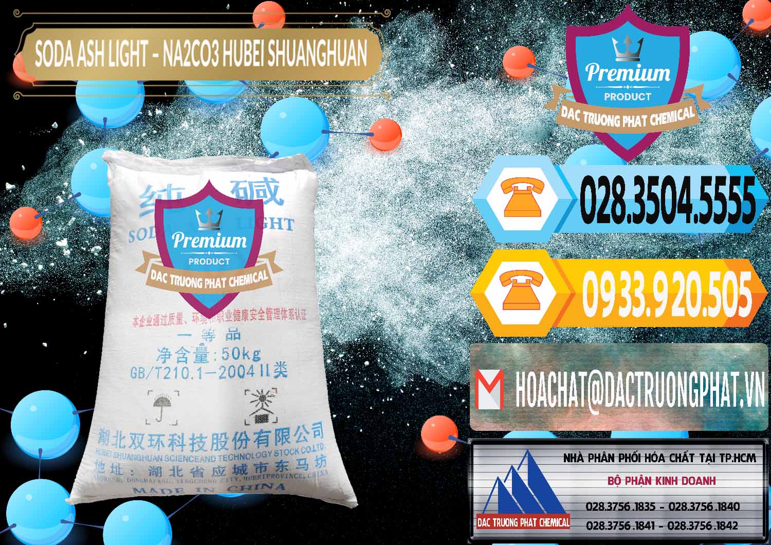 Nơi cung ứng và bán Soda Ash Light - NA2CO3 2 Vòng Tròn Hubei Shuanghuan Trung Quốc China - 0130 - Công ty phân phối và cung ứng hóa chất tại TP.HCM - hoachattayrua.net