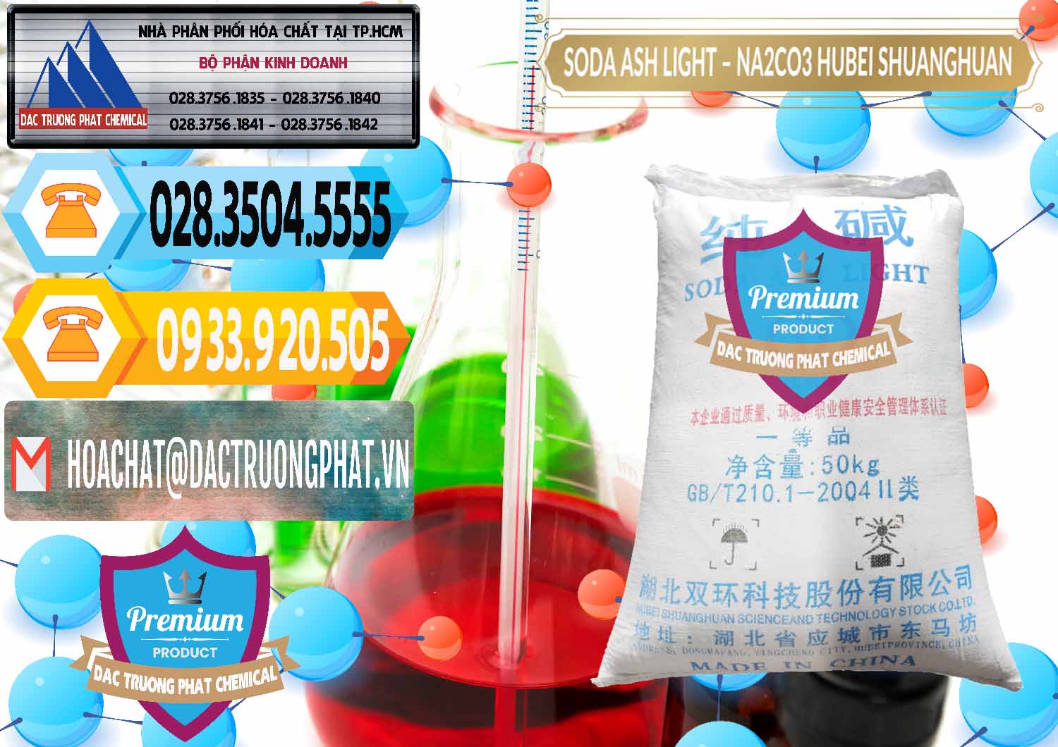 Đơn vị cung ứng và bán Soda Ash Light - NA2CO3 2 Vòng Tròn Hubei Shuanghuan Trung Quốc China - 0130 - Công ty chuyên kinh doanh và cung cấp hóa chất tại TP.HCM - hoachattayrua.net