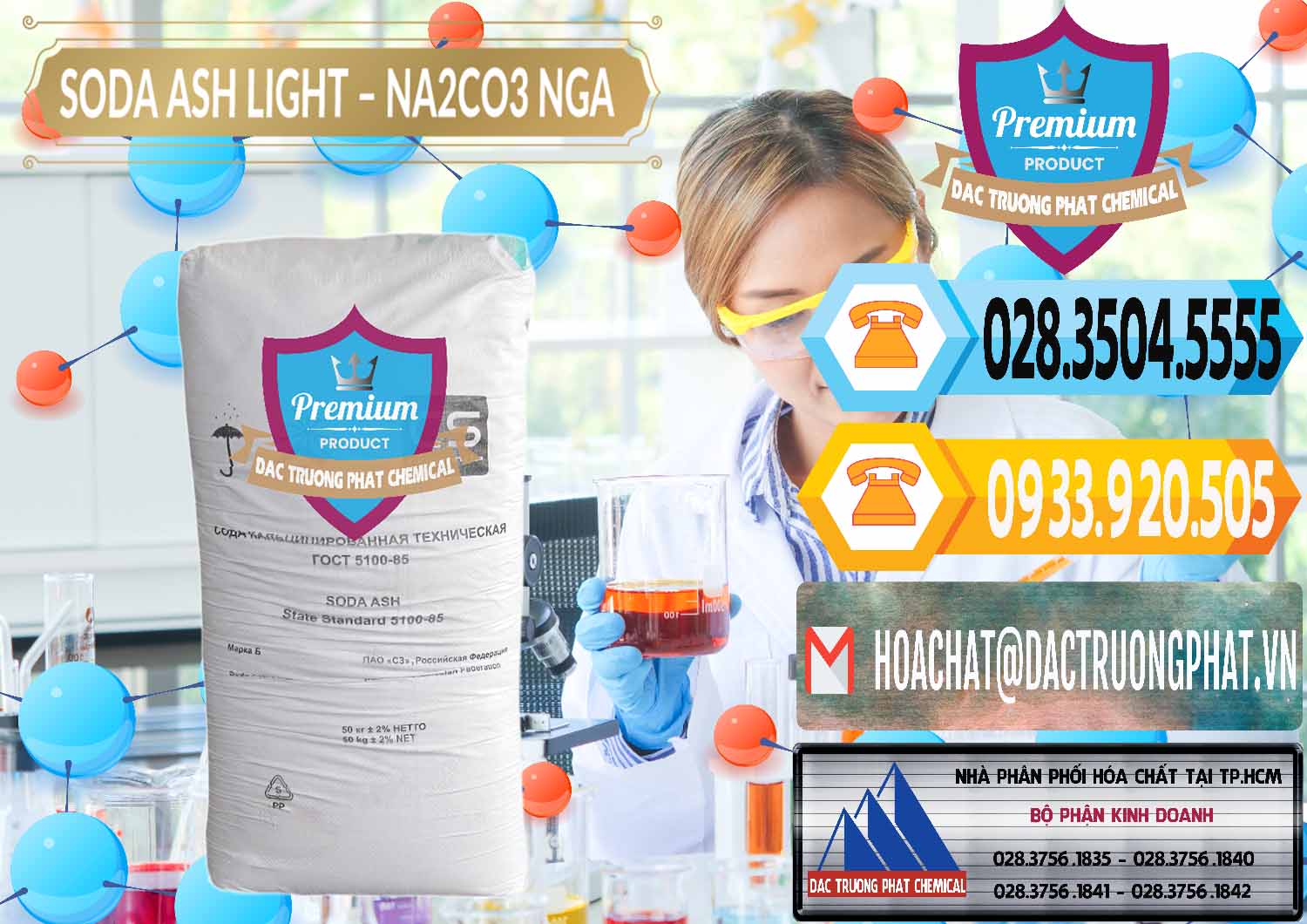 Công ty chuyên cung ứng - bán Soda Ash Light - NA2CO3 Nga Russia - 0128 - Cty cung cấp & phân phối hóa chất tại TP.HCM - hoachattayrua.net