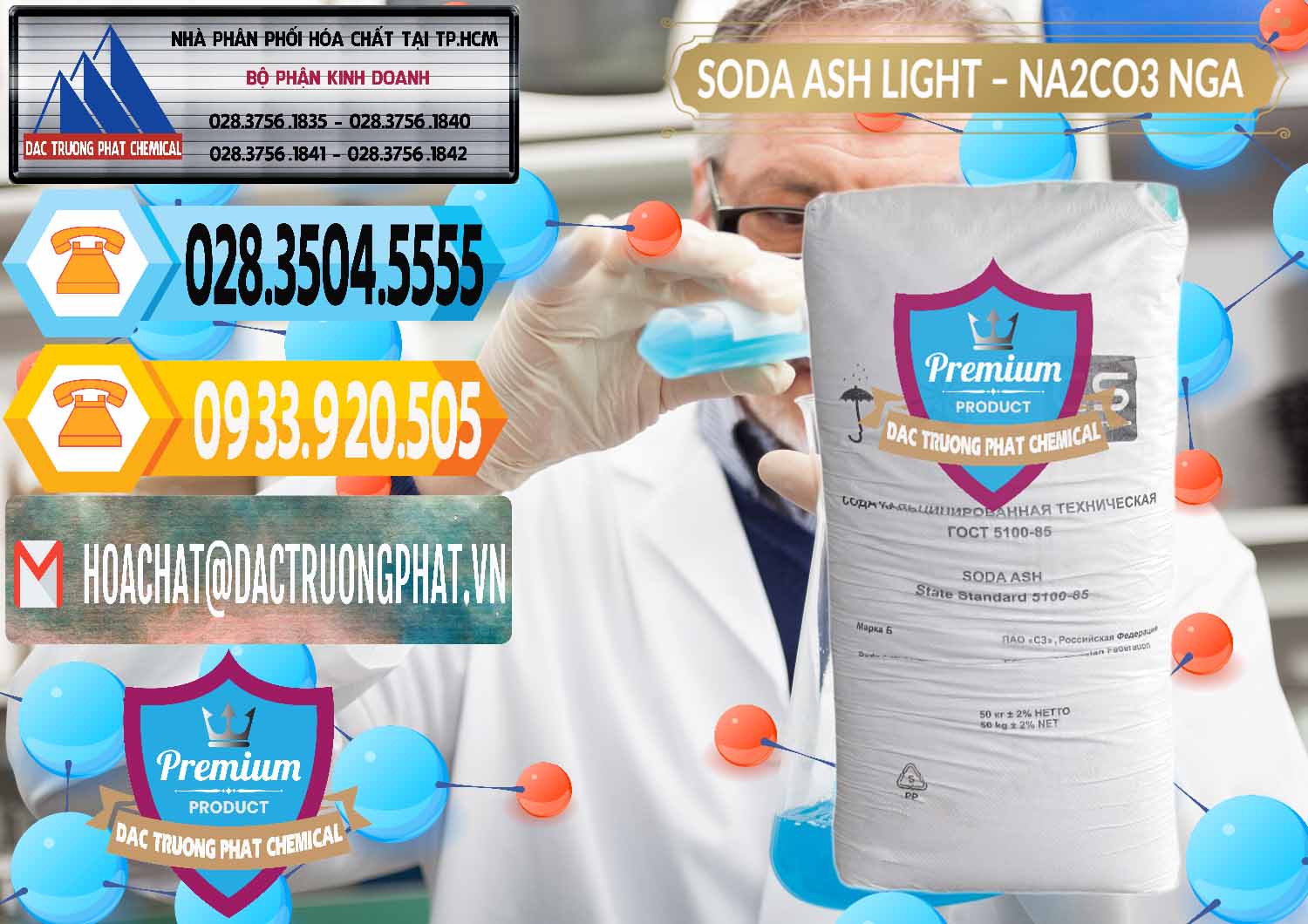 Nơi bán ( phân phối ) Soda Ash Light - NA2CO3 Nga Russia - 0128 - Công ty nhập khẩu - cung cấp hóa chất tại TP.HCM - hoachattayrua.net