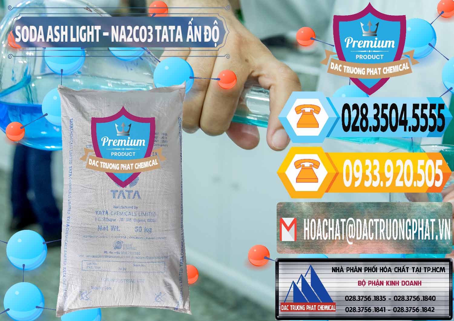 Chuyên nhập khẩu - bán Soda Ash Light - NA2CO3 TATA Ấn Độ India - 0132 - Bán ( phân phối ) hóa chất tại TP.HCM - hoachattayrua.net