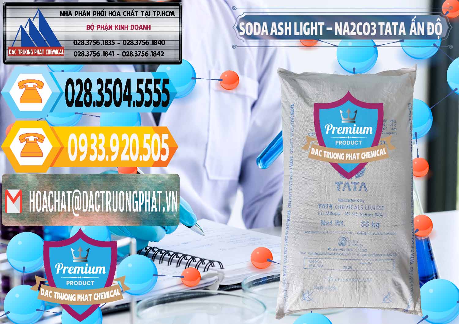 Cty kinh doanh ( bán ) Soda Ash Light - NA2CO3 TATA Ấn Độ India - 0132 - Công ty chuyên nhập khẩu - phân phối hóa chất tại TP.HCM - hoachattayrua.net