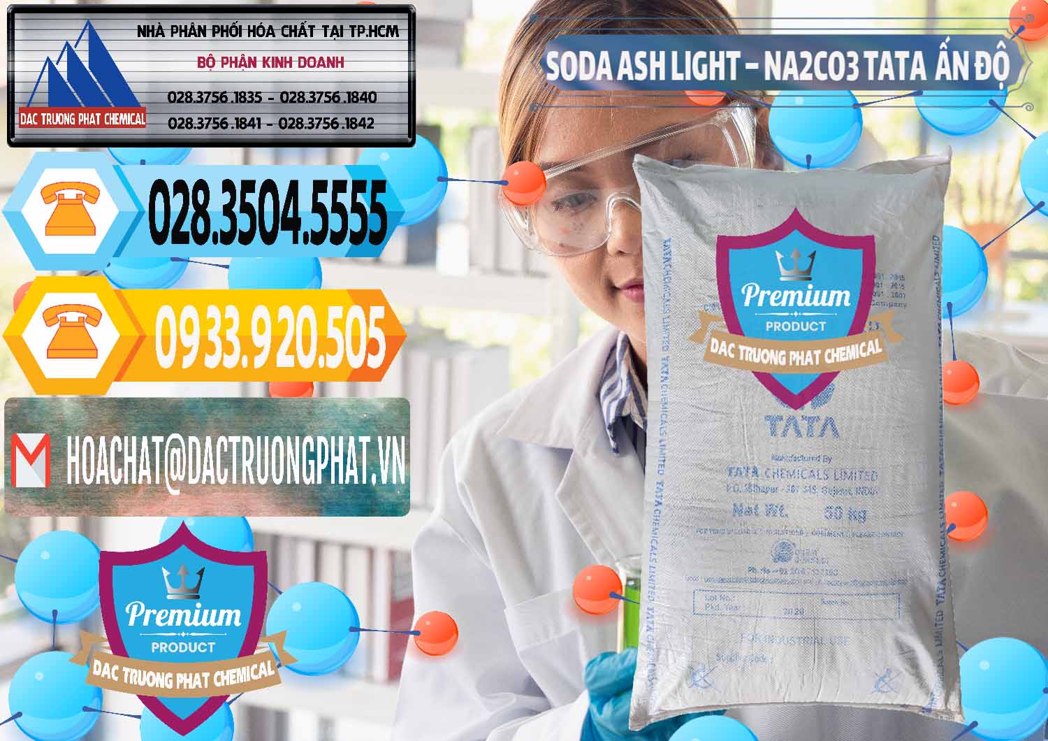 Đơn vị cung cấp ( bán ) Soda Ash Light - NA2CO3 TATA Ấn Độ India - 0132 - Nhà phân phối và cung cấp hóa chất tại TP.HCM - hoachattayrua.net