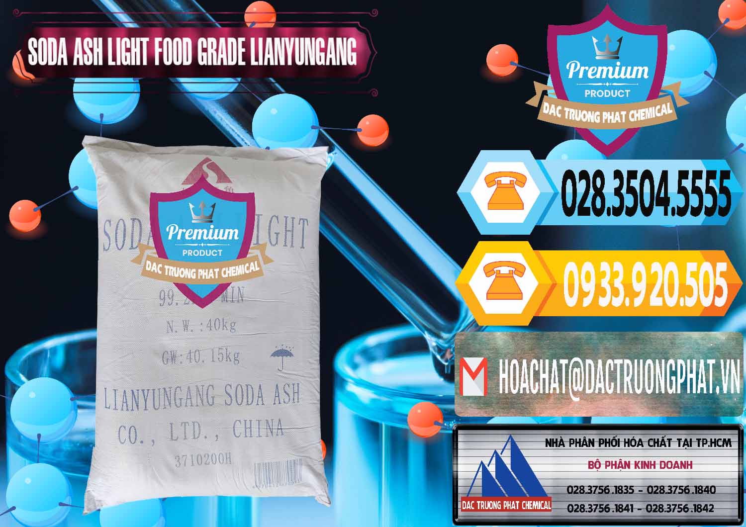 Công ty chuyên bán & phân phối Soda Ash Light - NA2CO3 Food Grade Lianyungang Trung Quốc - 0222 - Nhà cung cấp _ phân phối hóa chất tại TP.HCM - hoachattayrua.net