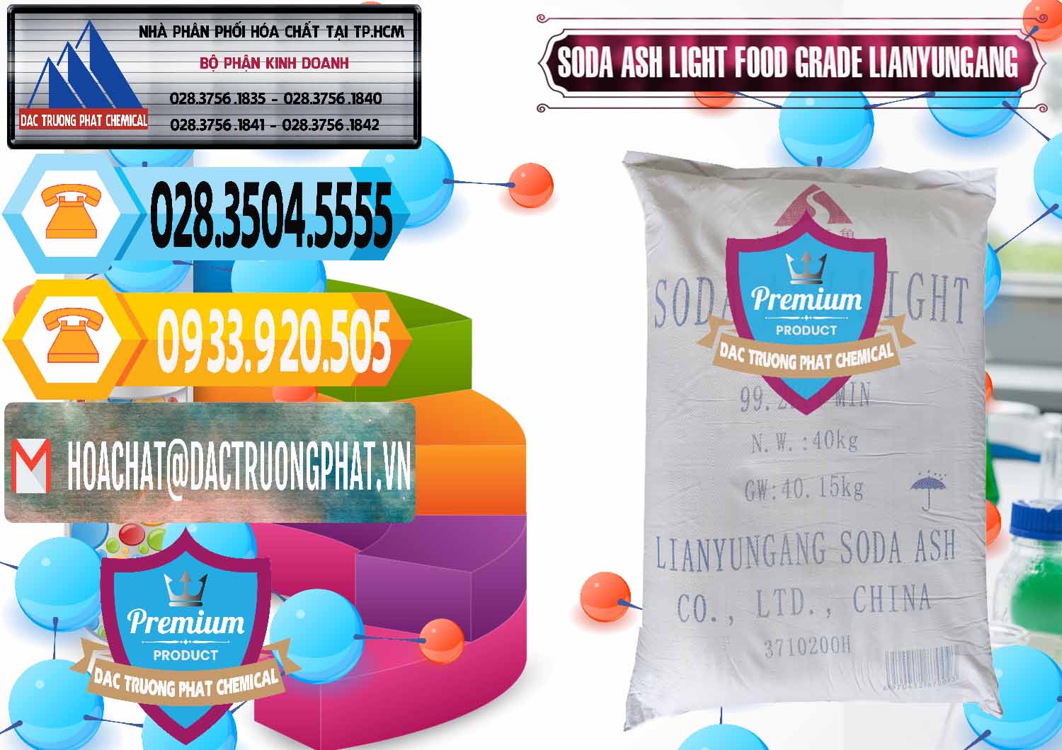 Nơi chuyên phân phối & bán Soda Ash Light - NA2CO3 Food Grade Lianyungang Trung Quốc - 0222 - Cty phân phối _ cung cấp hóa chất tại TP.HCM - hoachattayrua.net