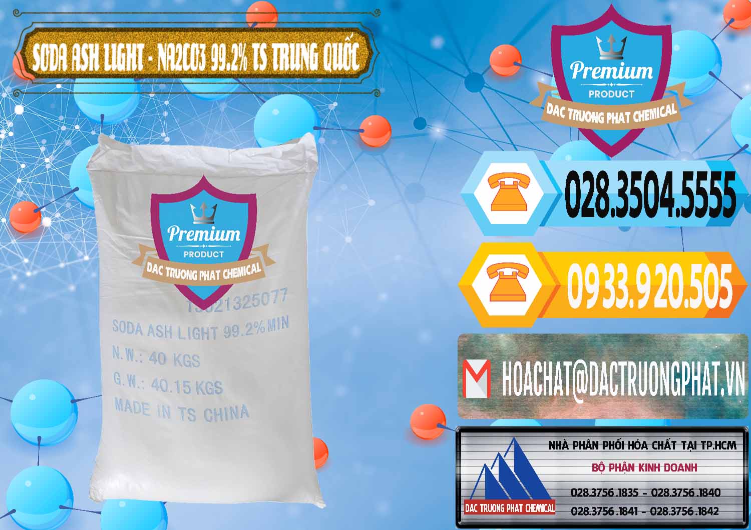 Công ty chuyên bán _ cung ứng Soda Ash Light - NA2CO3 TS Trung Quốc China - 0221 - Cty phân phối & nhập khẩu hóa chất tại TP.HCM - hoachattayrua.net