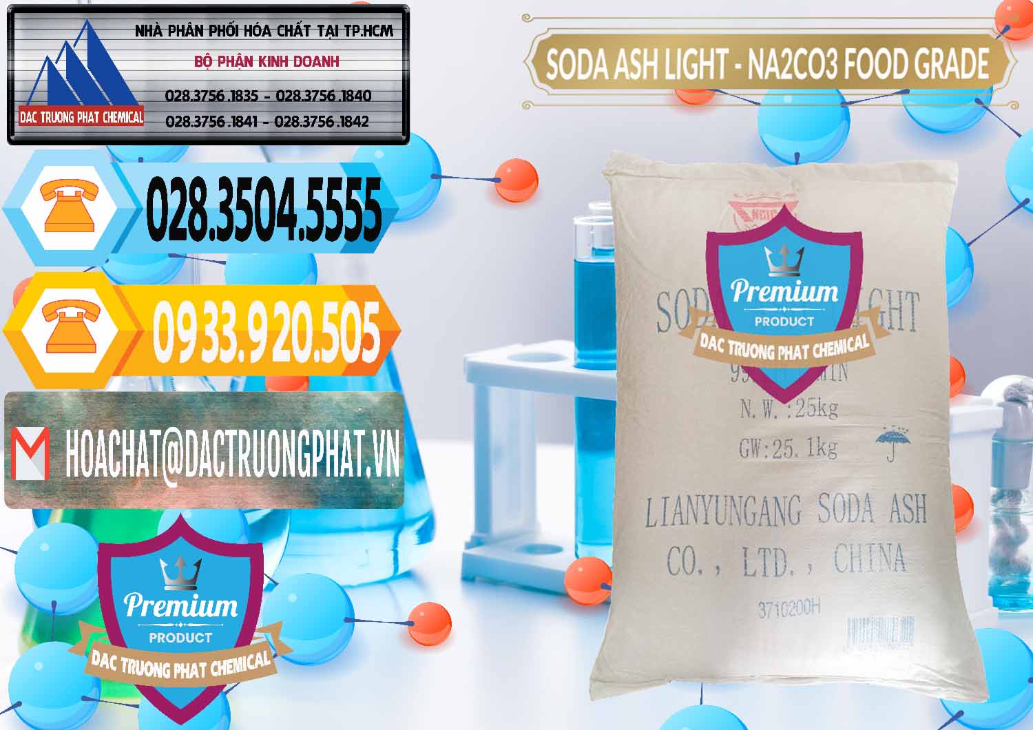 Địa chỉ chuyên phân phối | bán Natri Carbonate › Muối Soda Ash Powder 99.2% Food Grade Nơi cung ứng & bán Soda Ash Light – NA2CO3 Food Grade Trung Quốc China - 0127 - Kinh doanh _ phân phối hóa chất tại TP.HCM - hoachattayrua.net
